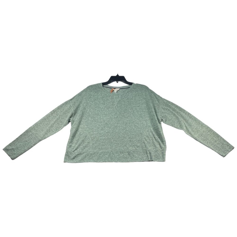 Weatherproof Sweater Womens size Large Green Dolman Long Sleeve Light Weight New
